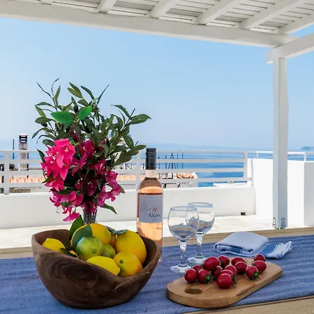 Semesterbostad Iremia Coastal Retreat - Private Sea View Terrace